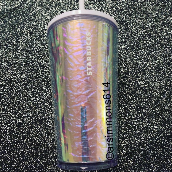 Starbucks Other - NWT Starbucks Iridescent Foil Tumbler 2019